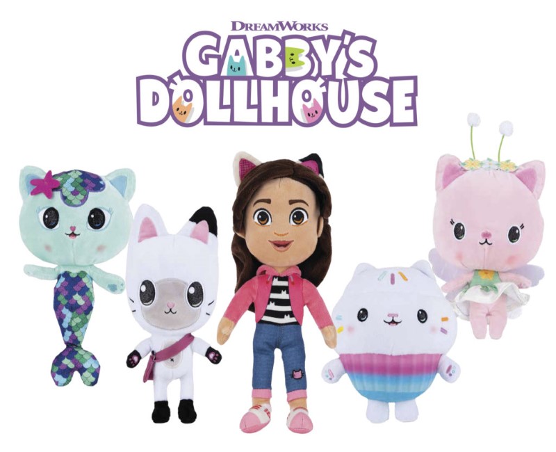 Dive into Fun with Gabby Dollhouse Plushies